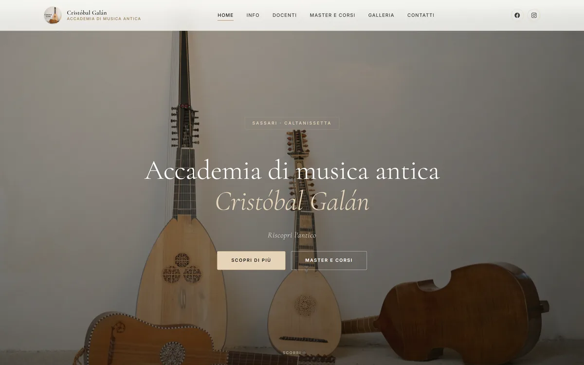 Accademia Cristóbal Galán — projekt MGC Studio